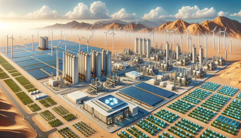 الطاقة المتجددة والهيدروجين الأخضر