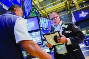Stocks rise ahead of Fed chair's policy speech